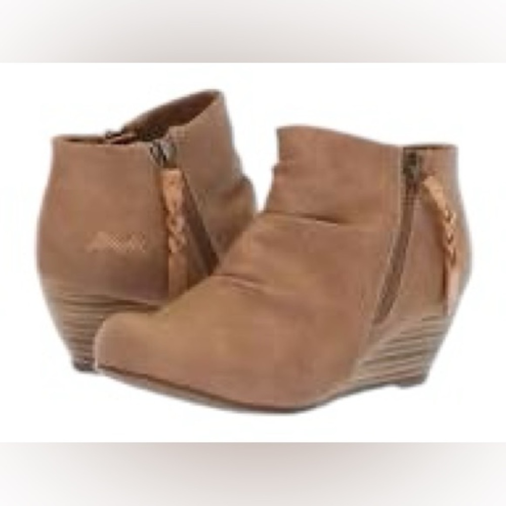 Blowfish Malibu Brekki-K Booties in Tabacco Spindal Size 5 NIB
